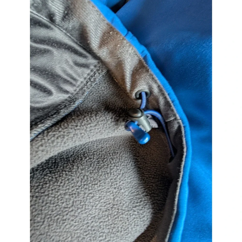 Mountain Hard Wear Men‎ Small Polar Tek Full Zip Softshell Jacket Nightfall Blue